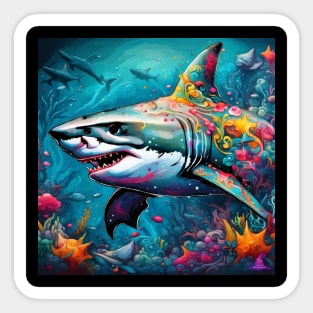 SHARK Sticker